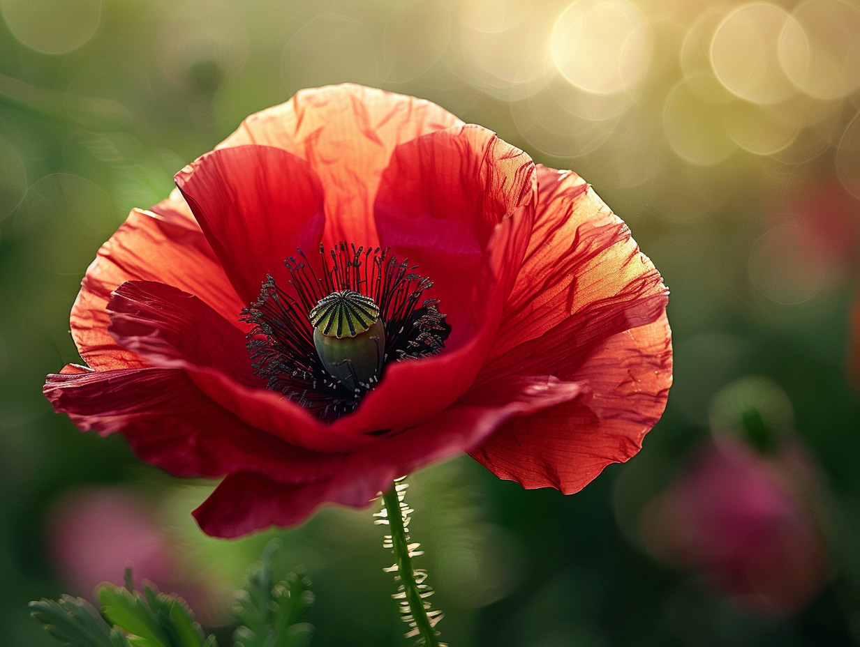 fleurs coquelicot